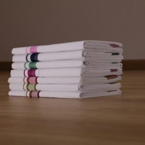 a stack of paper towels